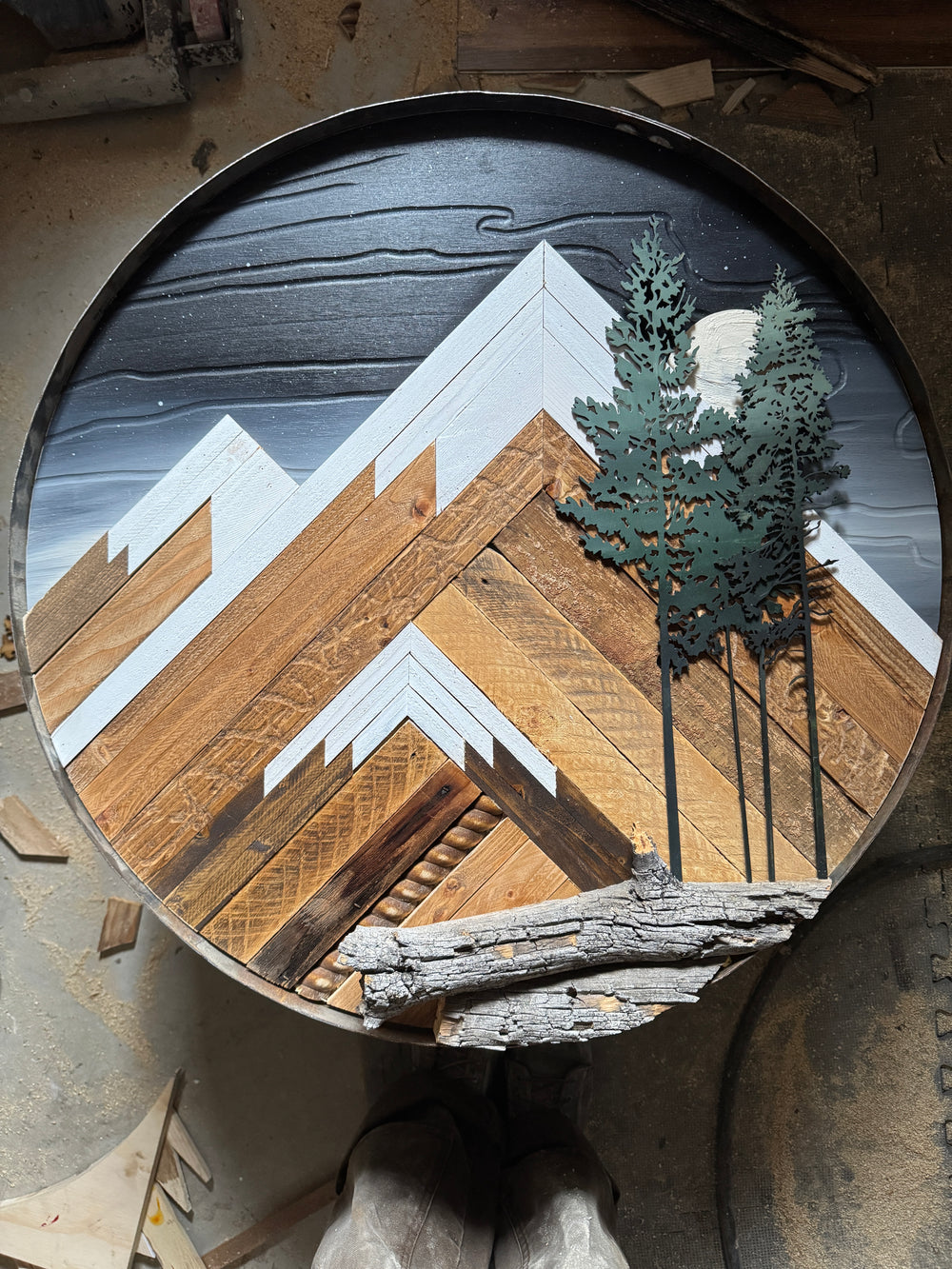 Full Moon Round