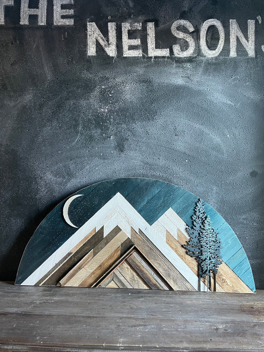 Half Round Crescent Moon